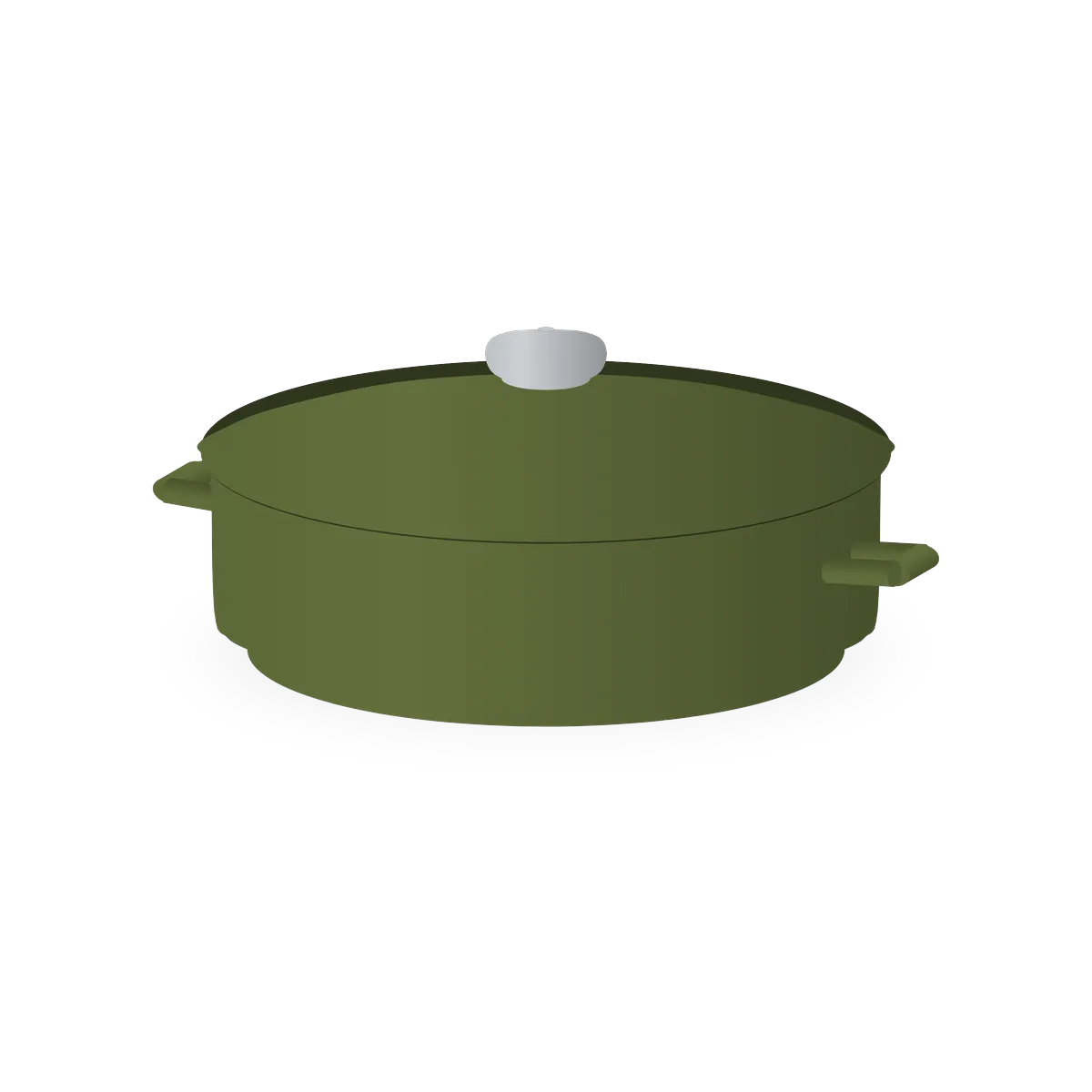 Döküm Oval Tencere