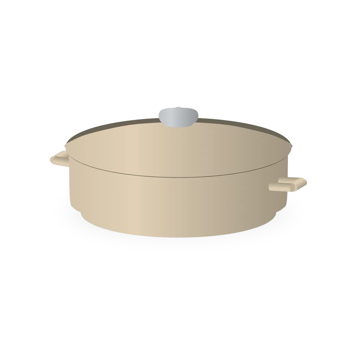 Döküm Oval Tencere